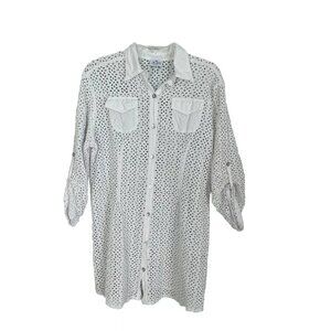 Theodora White Eyelet Lace Sheer Dress Positano Italy